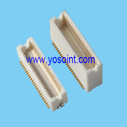 0.5mm BTB connector female 16~80P H2.3 H4.3 SMT with post