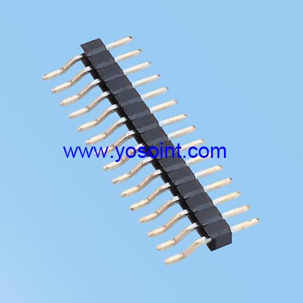 1.0 Pin Header H1.0 Horizontal SMT Single Row