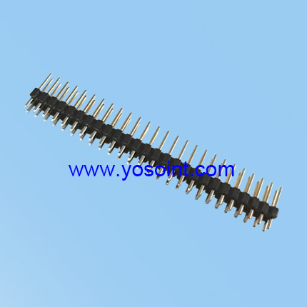 1.0 Pin header H1.0 /H1.5 Straight Dual Rows DIP Type
