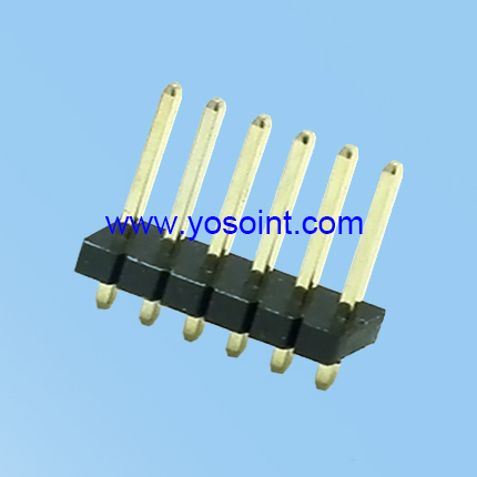 1.0 Pin header H1.0/H1.5 Straight DIP Type - Single Row