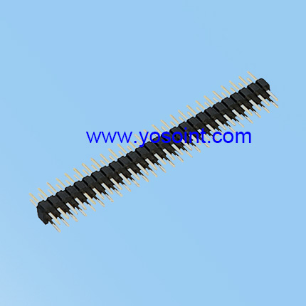 1.0 Pin header H1.0 /H1.5 Straight Dual Rows DIP Type