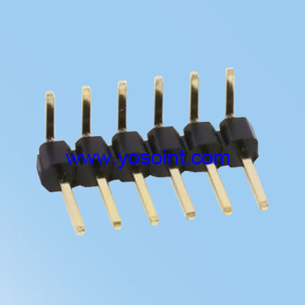 1.27mm Pin Header H1.7 Right Angle Type Single Row