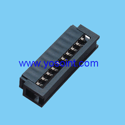 1.27x2.54mm IDC socket connector DIP two type