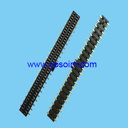 2.0mm Female Header H4.5 SMT double row U Type