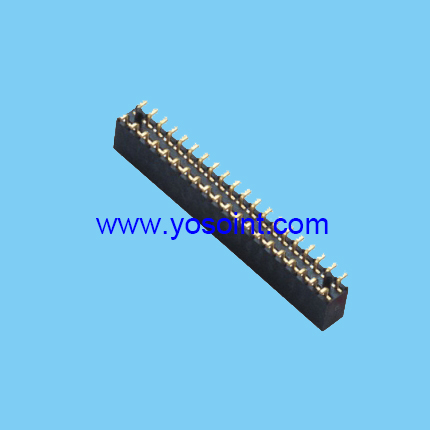 2.0mm female header H6.35mm double row SMT