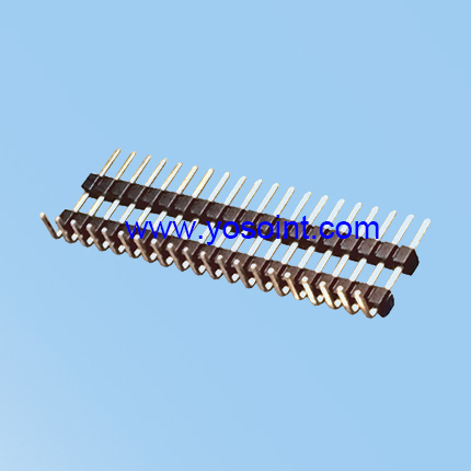 2.54 Pin Header H2.5 Connector Single Row Dual plastic