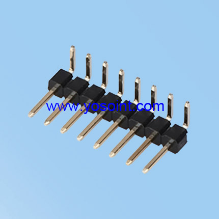 2.54mm Pin Header H2.5 Single Row Right angle