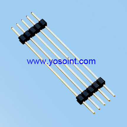 2.54mm Pitch Pin Header H1.7 Single Row Dual Plastic Straight DIP Type