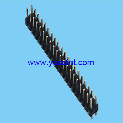 3.0mm Pin Header H2.5 double row straight solder