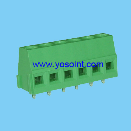3.81mm Pitch Green Industrial PCB Terminal Block Euro type
