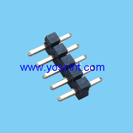 5.08mm Pitch Pin Header H2.5 Single Row straight solder