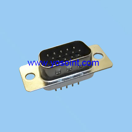 HDP D-SUB connector male PCB Type High Density