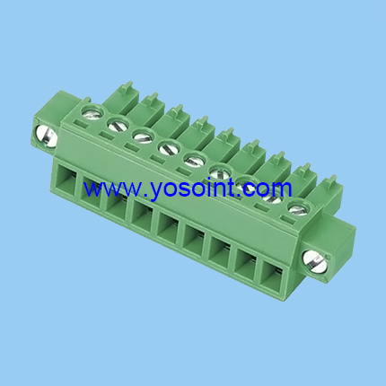 Pluggable terminal block Connector 3.5 3.81 5.0 5.08 Pitch Female 15EDGKM