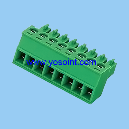 Pluggable terminal block Connector 3.5 3.81 Pitch Female 15EDGK