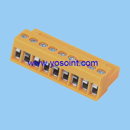 Pluggable terminal block Connector 3.96 Pitch Female