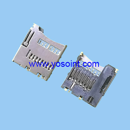 T-Flash Push 8P Card Connector A Type