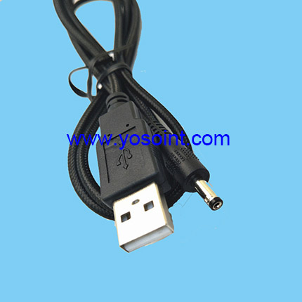 USB to DC3.5 power cable Desk lamp charging cable.