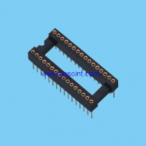 2.54mm pitch IC Socket wire-wrap type