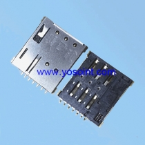 SIM card holder connector