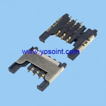 SIM card holder connector