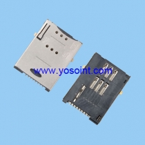 SIM card holder connector