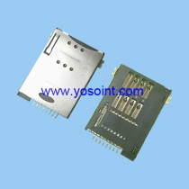 SIM card holder connector
