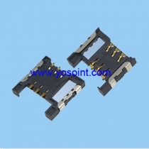 SIM card holder connector
