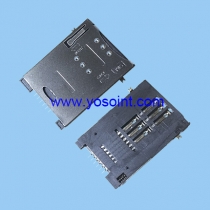 SIM card holder connector