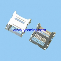 SIM card holder connector